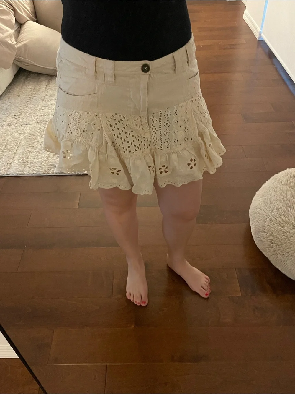 Free People cute cream